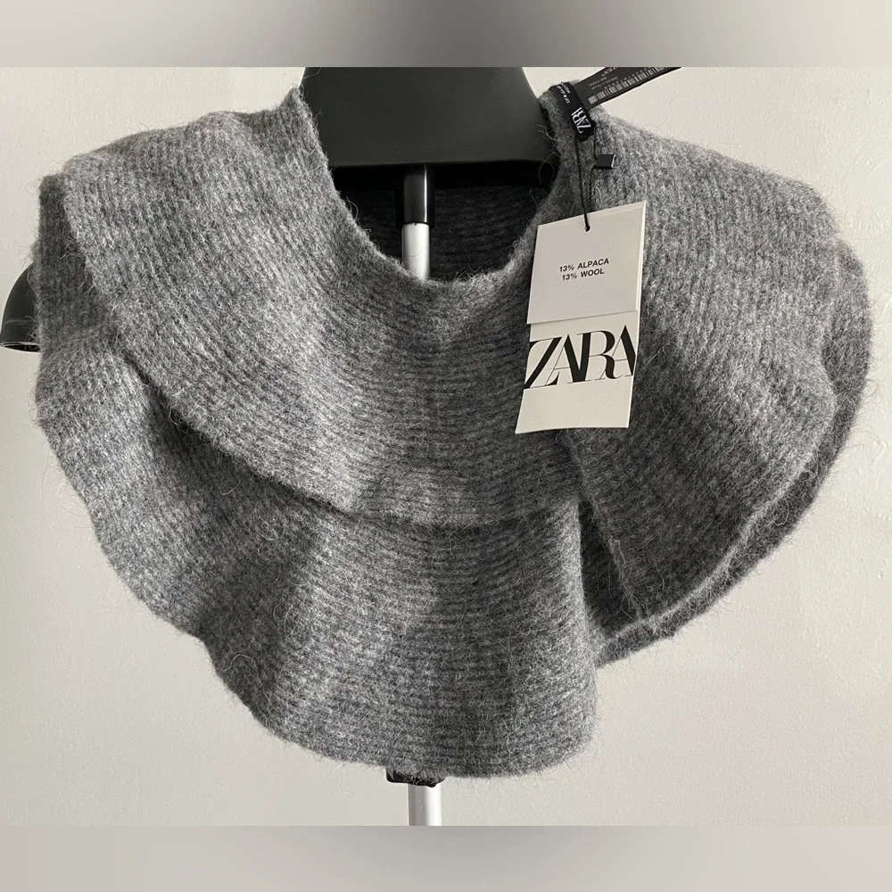 Zara Wool & Alpaca Blend scarf